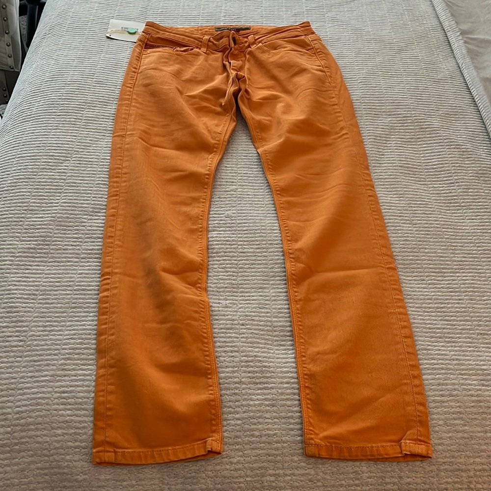 Gorgeous orange jeans